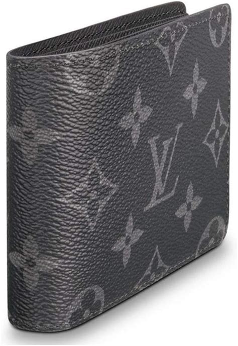 louis vuitton slender wallet black|Louis Vuitton bifold men's wallet.